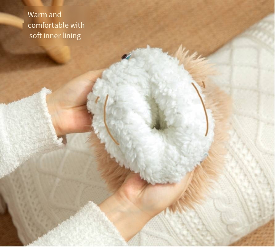 Womens Winter Cartoon Slipper Socks with Big Eyes Non-slip Floor Socks